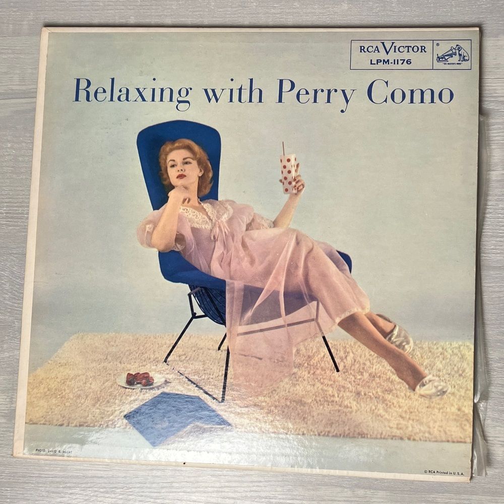 Relaxing with Perry Como vinyl
